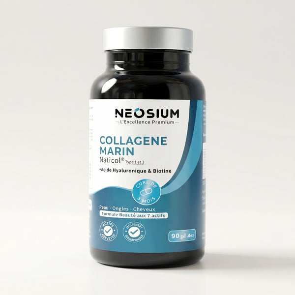 Collagène Marin Naticol® – 90 gélules Anti-Âge & Peau – NEOSIUM