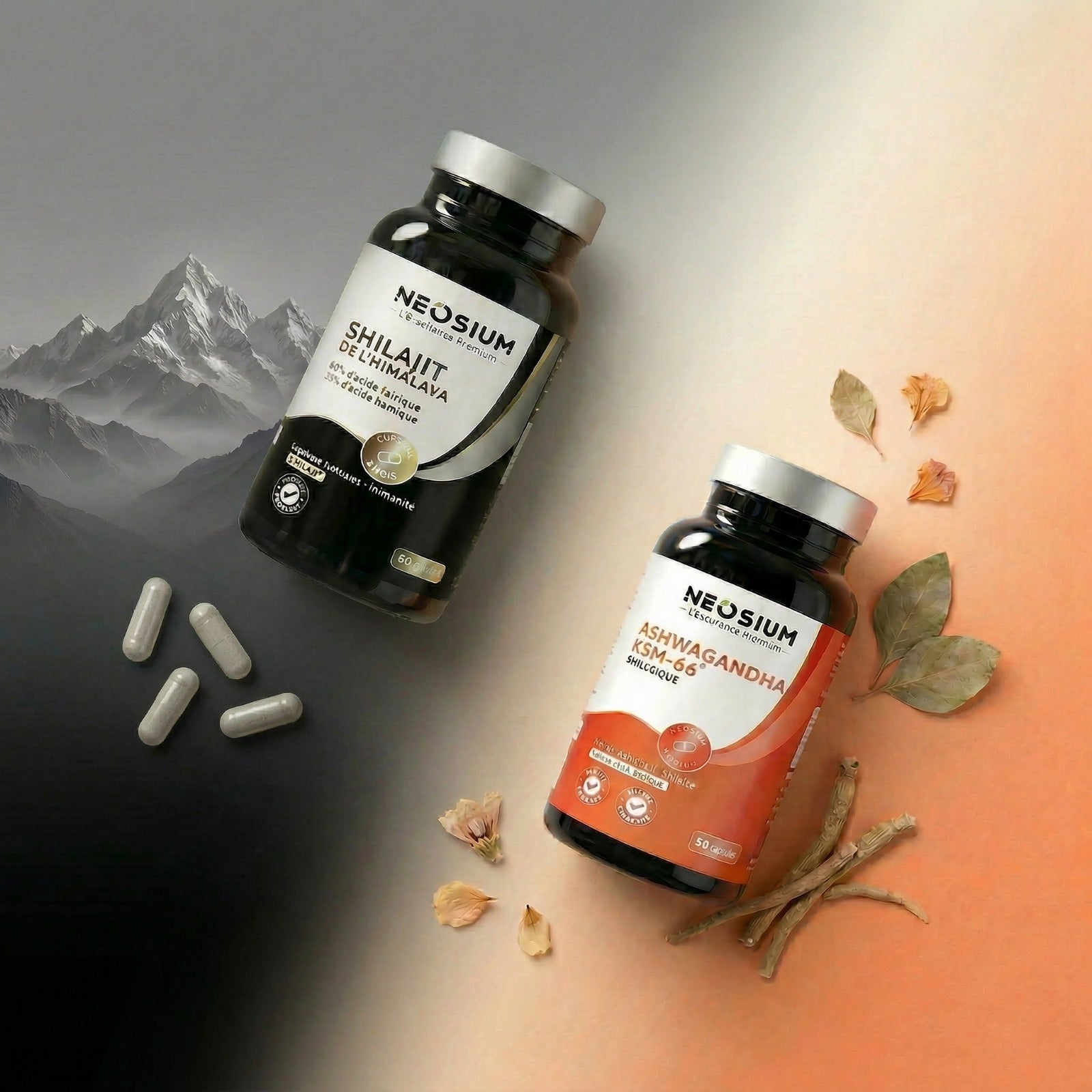 Rituel Concentration Shilajit Himalaya + Ashwagandha Bio KSM-66® - NEOSIUM