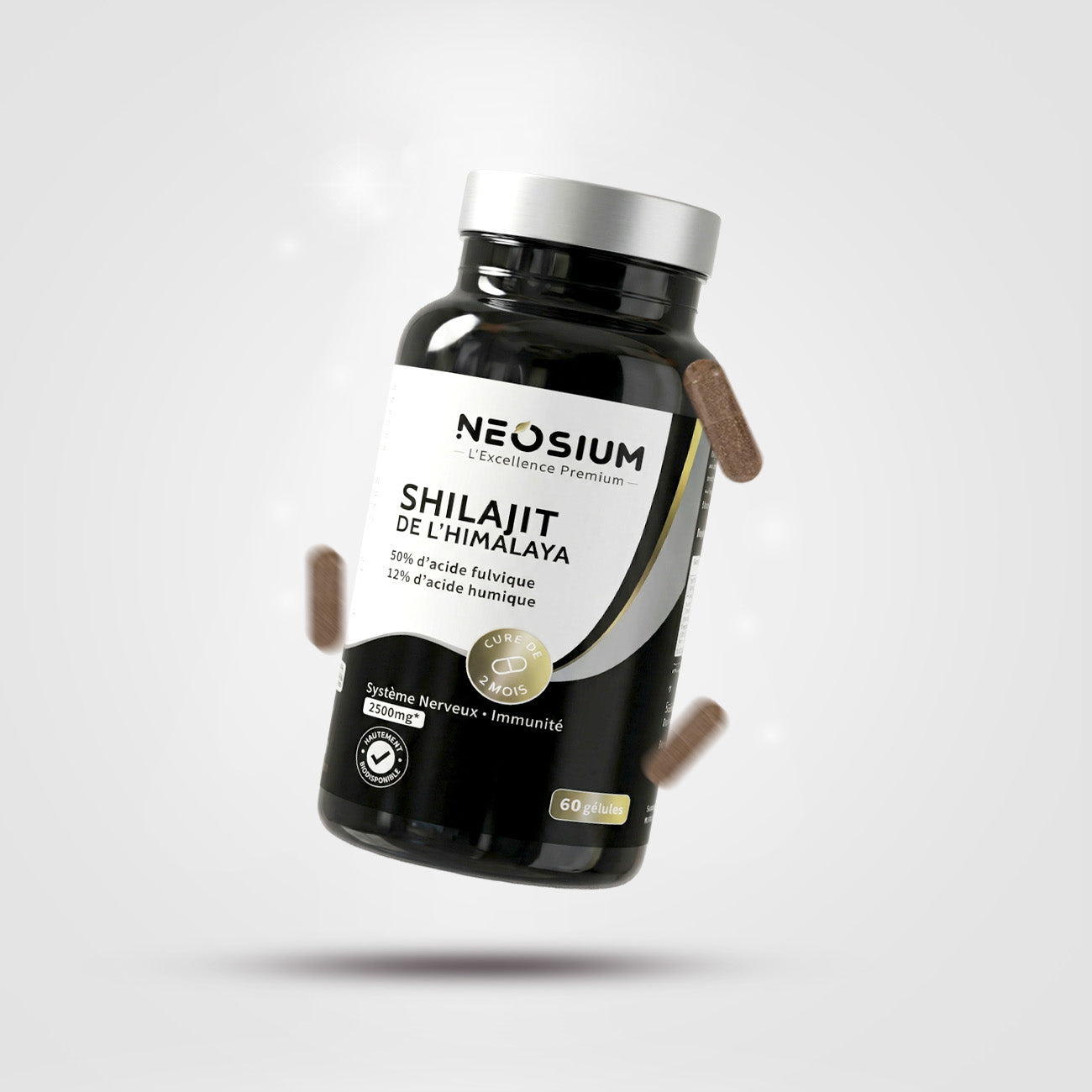 Shilajit – 60 gélules